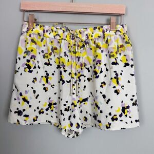 DIANE VON FIRSTENBERG | DVF Silk Abstract Patterned Shorts Women’s Size 2